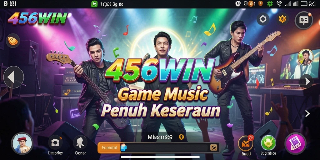 Tampilan gameplay menarik dari 456WIN dengan efek musik yang dinamis.