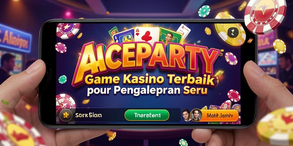 Tampilan gameplay seru di ACEPARTY dengan banyak pilihan permainan Kasino.