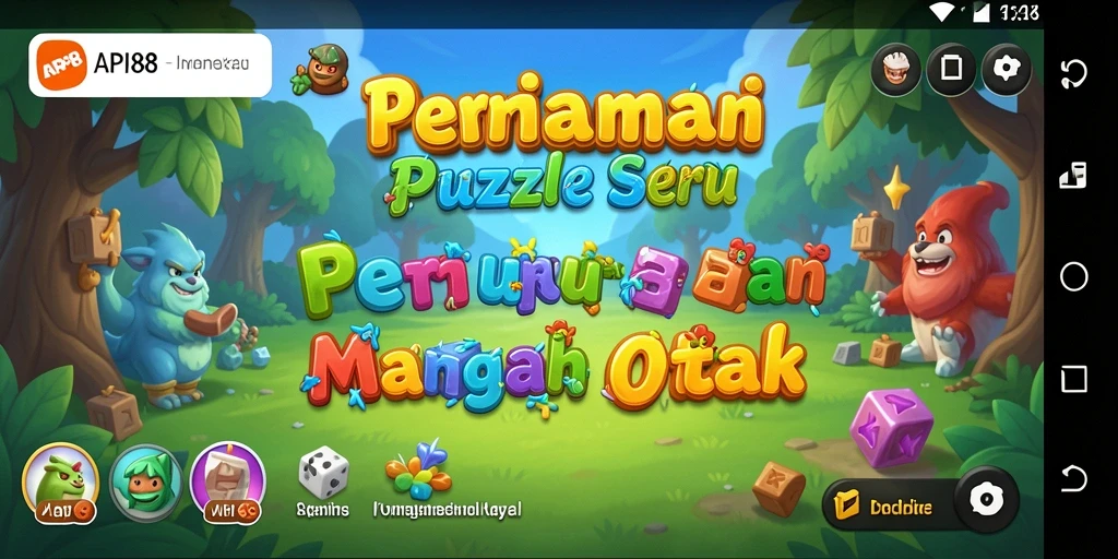 Screenshot utama API88 menampilkan gameplay Puzzle yang menggugah selera.