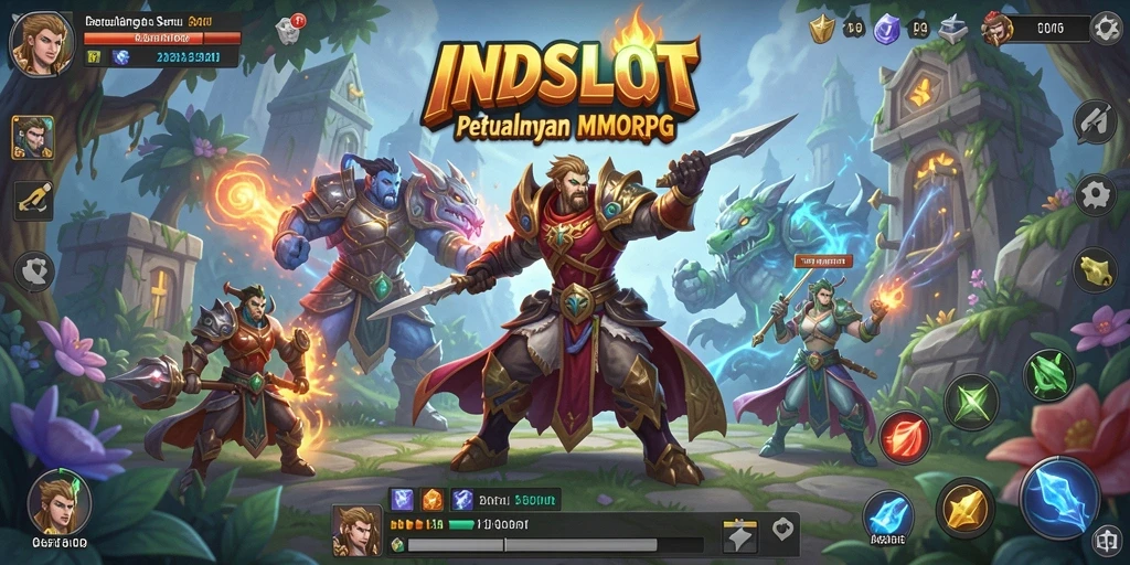 Gameplay seru INDSLOT dengan pertempuran yang mendebarkan.
