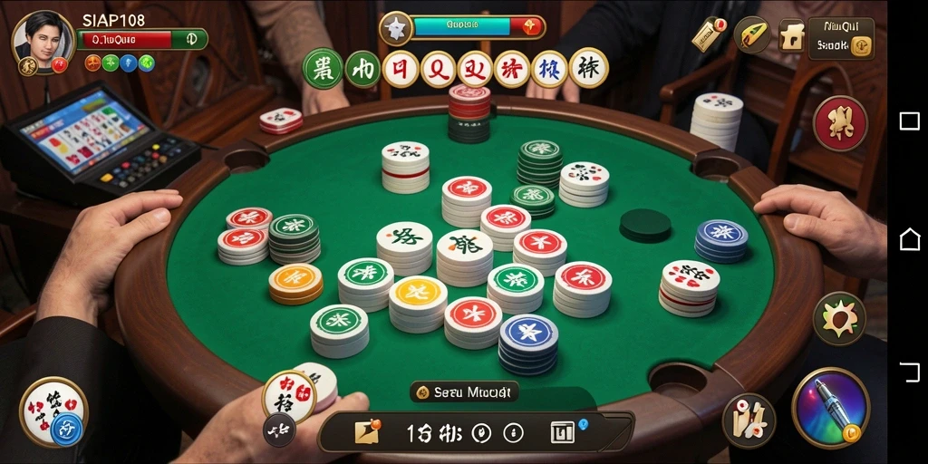 Tangkapan layar gameplay seru dari SIAP108 QiuQiu.