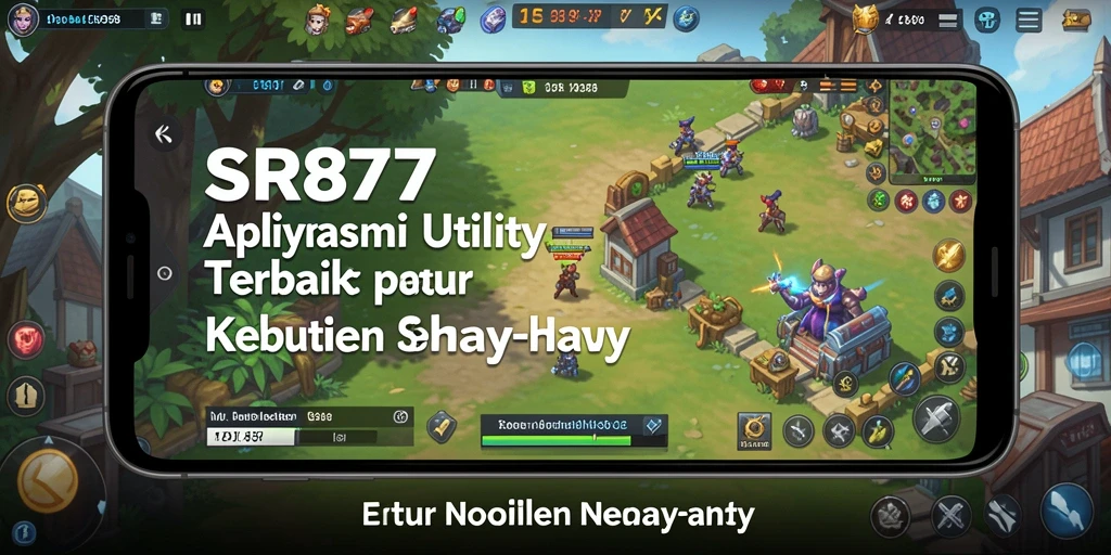Screenshot SR877 menampilkan fitur-fitur Utility yang intuitif dan mudah digunakan.