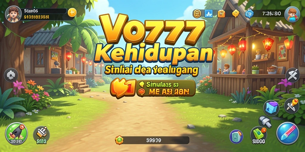 Screenshot VO777 menampilkan gameplay simulasi kehidupan yang menarik.