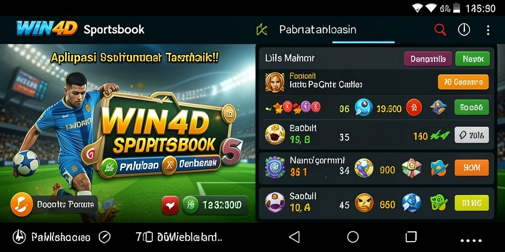Tampilan antarmuka aplikasi WIN4D yang menawan dan fungsional.